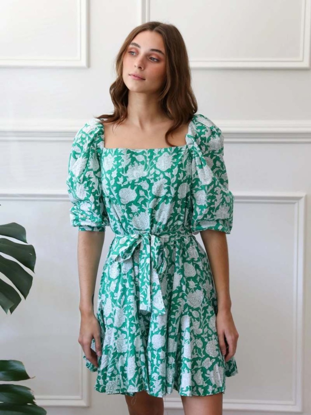 Mille Anais Dress / Green